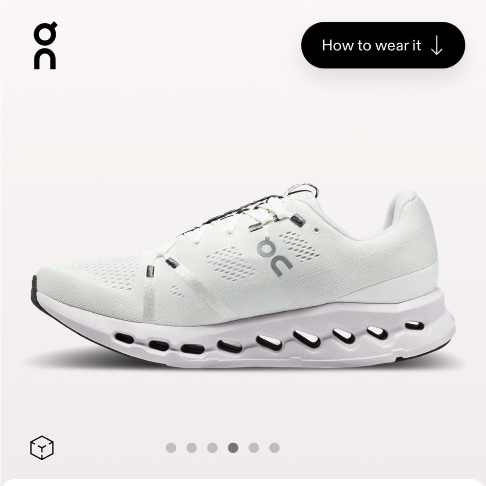 OnCloud Womens Cloud Surfer size 8.5. Only worn 1 time, wrong size, box included